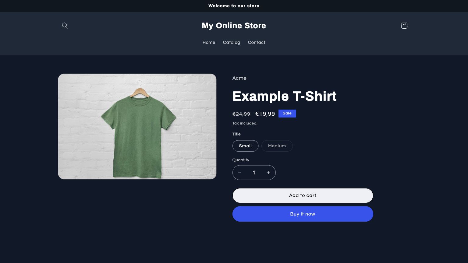 Animated demo of XYZ
